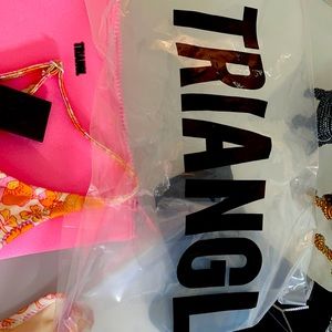 NWT Triangl Bandeau Bikini